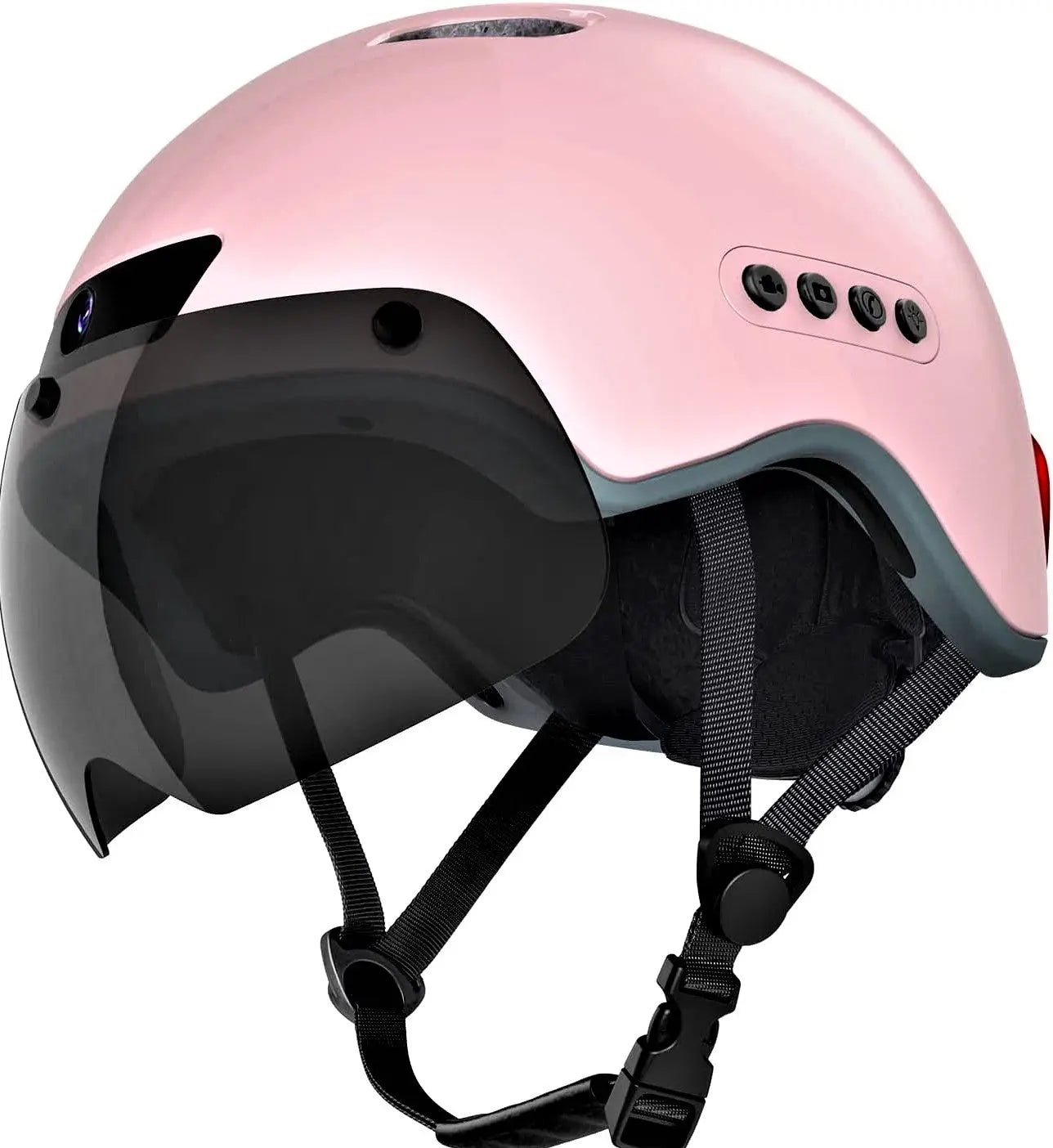 Acheter un casque vélo connecté avec visière pour plus de sécurité | Casque vélo Okem